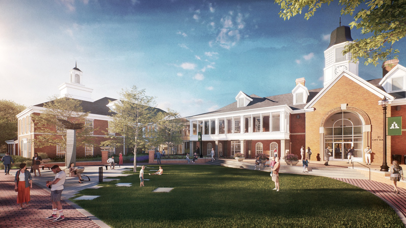 Westerville City Hall Complex Renovation + Expansion